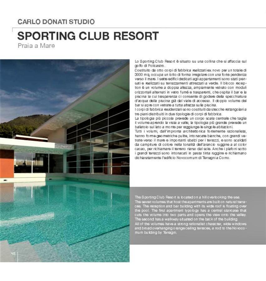 Sporting Club Resort Praia a Mare Bagian luar foto